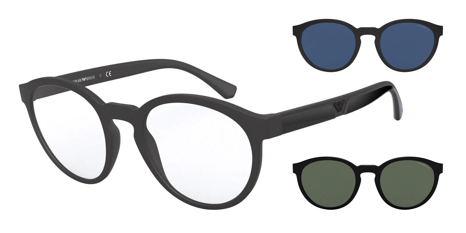 Emporio Armani 4152 Sunglasses - view 3